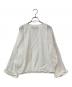 mizuiro-ind (ミズイロインド) 長袖ブラウス ホワイト サイズ:-：5000円