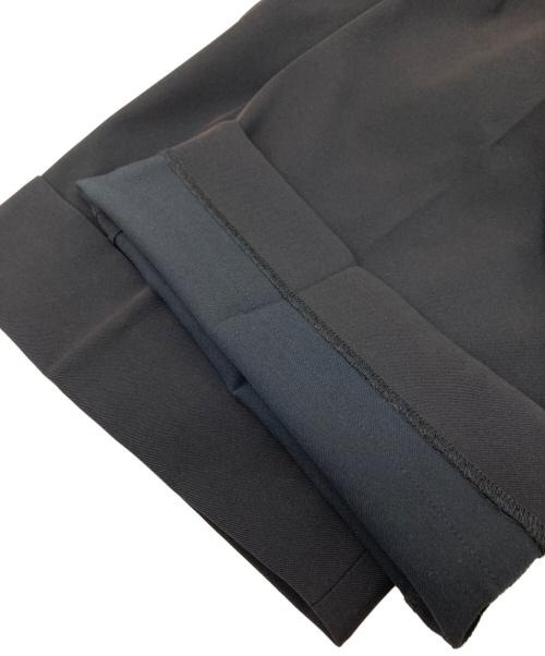 BEIGE（ベイジ）BEIGE (ベイジ) タックワイドパンツ ブラック サイズ:4の古着・服飾アイテム