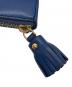 中古・古着 ANYA HINDMARCH (アニヤハインドマーチ) Zip Card Case Eyes ネイビー サイズ:-：9000円