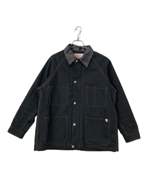 UNIVERSAL OVERALL（ユニバーサルオーバーオール）UNIVERSAL OVERALL (ユニバーサルオーバーオール) B:MING by BEAMS (ビーミングバイビームス) 別注 カバーオール ブラック サイズ:Sの古着・服飾アイテム