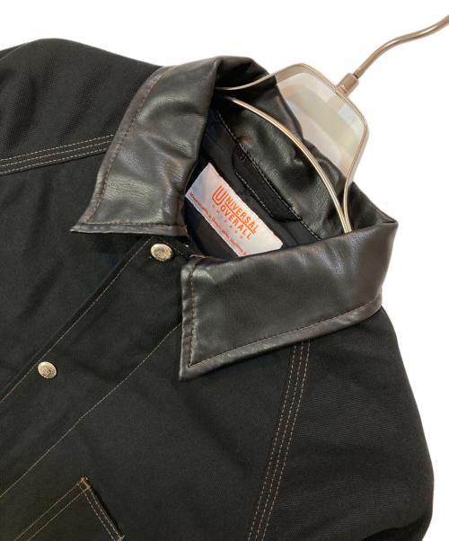 UNIVERSAL OVERALL（ユニバーサルオーバーオール）UNIVERSAL OVERALL (ユニバーサルオーバーオール) B:MING by BEAMS (ビーミングバイビームス) 別注 カバーオール ブラック サイズ:Sの古着・服飾アイテム