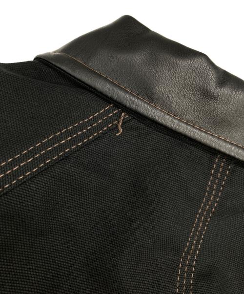 UNIVERSAL OVERALL（ユニバーサルオーバーオール）UNIVERSAL OVERALL (ユニバーサルオーバーオール) B:MING by BEAMS (ビーミングバイビームス) 別注 カバーオール ブラック サイズ:Sの古着・服飾アイテム