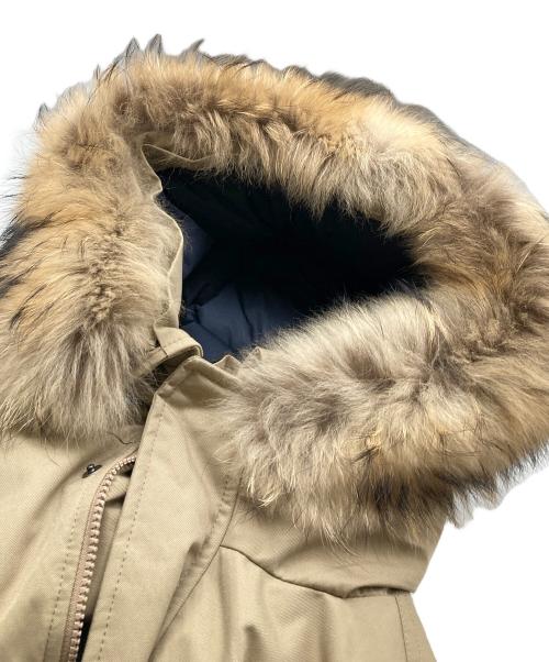 Pyrenex（ピレネックス）Pyrenex (ピレネックス) ANNECY FURINT'L/アンシ・フィオレンティルダウンジャケット ベージュ サイズ:XLの古着・服飾アイテム