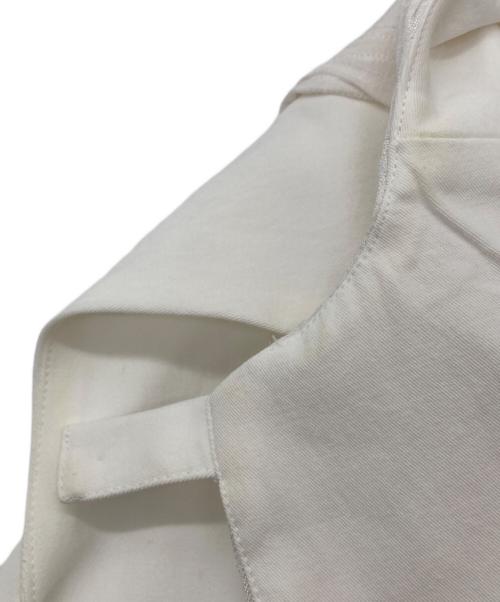 PUBLIC TOKYO 7（パブリックトウキョウ）PUBLIC TOKYO 7 (パブリックトウキョウ) フクレジャガードノースリーブワンピース ホワイト サイズ:FREEの古着・服飾アイテム