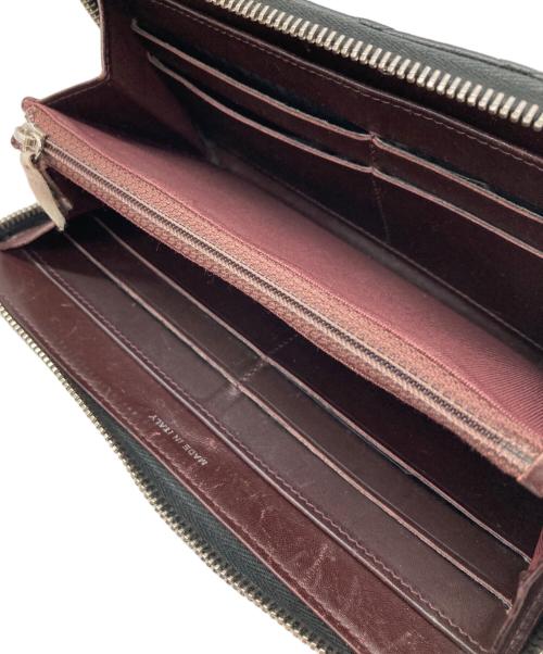 CHANEL（シャネル）CHANEL (シャネル) キャビアスキンマトラッセラウンドジップ財布 ブラックの古着・服飾アイテム