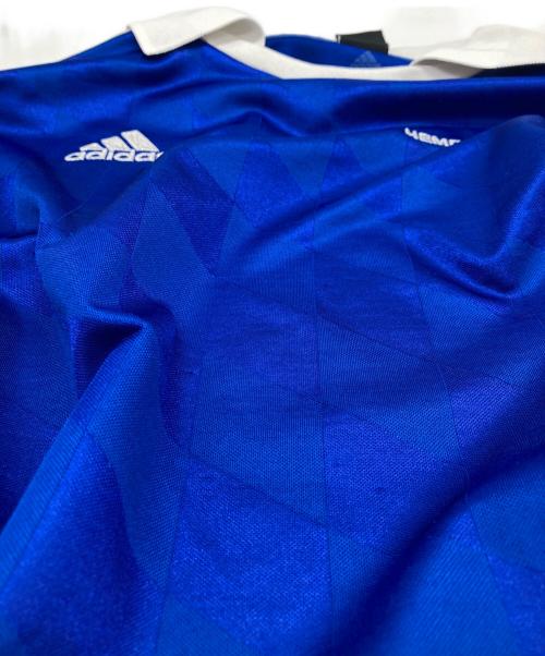 adidas（アディダス）adidas (アディダス) Gosha Rubchinskiy (ゴーシャラブチンスキー) Football Jersey ブルー サイズ:Mの古着・服飾アイテム