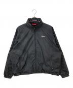 SUPREMEシュプリーム）の古着「Reflective Pinstripe Track Jacket」｜グレー