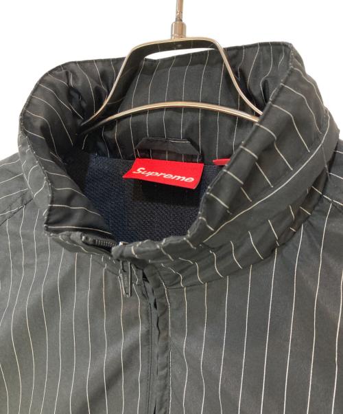 SUPREME（シュプリーム）SUPREME (シュプリーム) Reflective Pinstripe Track Jacket グレー サイズ:Mの古着・服飾アイテム