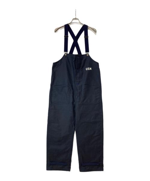 HOUSTON（ヒューストン）HOUSTON (ヒューストン) 1785 DECK PANTS ネイビー サイズ:42の古着・服飾アイテム