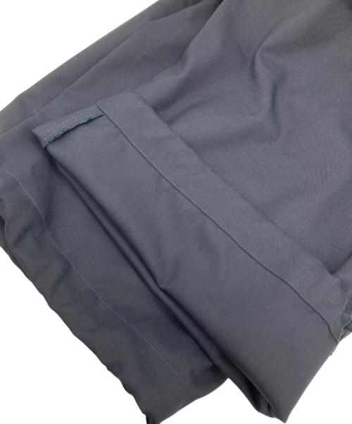 My Beautiful Landlet（マイビューティフルランドレット）My Beautiful Landlet (マイビューティフルランドレット) TROPICAL CLOTH WIDE CARGO PANTS ネイビーの古着・服飾アイテム