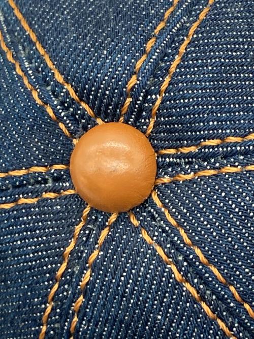 J.W.ANDERSON（ジェイダブリューアンダーソン）J.W.ANDERSON (ジェイダブリューアンダーソン) Midi Denim Cap Bag ブラウン×ブルー サイズ:-の古着・服飾アイテム