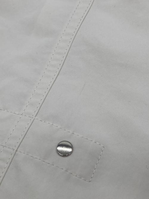 BEAUTY&YOUTH UNITED ARROWS（ビューティーアンドユースユナイテッドアローズ）BEAUTY&YOUTH UNITED ARROWS (ビューティーアンドユースユナイテッドアローズ) ポリエステルOX モッズコート ホワイト サイズ:Sの古着・服飾アイテム