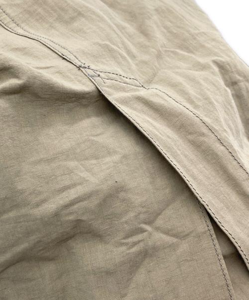 SACRA（サクラ）SACRA (サクラ) CO/LI WASHED TYPEWRITER SKIRT オリーブ サイズ:38の古着・服飾アイテム