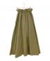 SACRA (サクラ) CO/LI WASHED TYPEWRITER SKIRT オリーブ サイズ:38：6000円