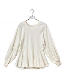 Adam et Rope（アダム エ ロペ）の古着「裾フレアスウェット」｜ベージュ