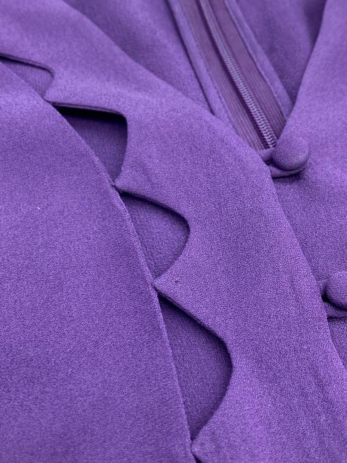 3.1 phillip lim（スリーワンフィリップリム）3.1 phillip lim (スリーワンフィリップリム) シルク ミドルワンピース ネイビー サイズ:2の古着・服飾アイテム