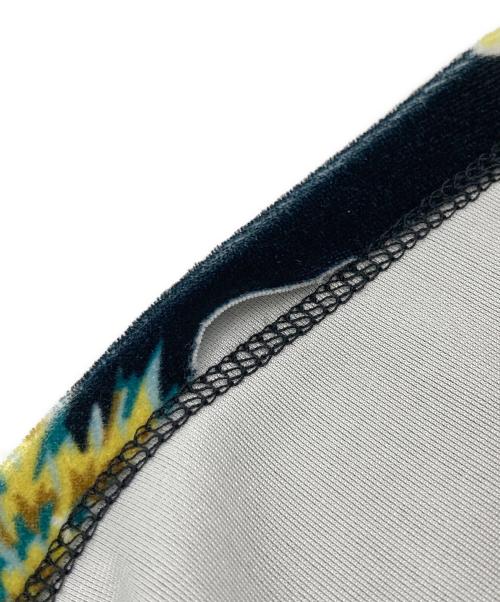 No.6 store（ナンバーシックスストア）No.6 store (ナンバーシックスストア) ALIX DRESS ストレッチベルベット フラワープリントドレス ブラック サイズ:Sの古着・服飾アイテム