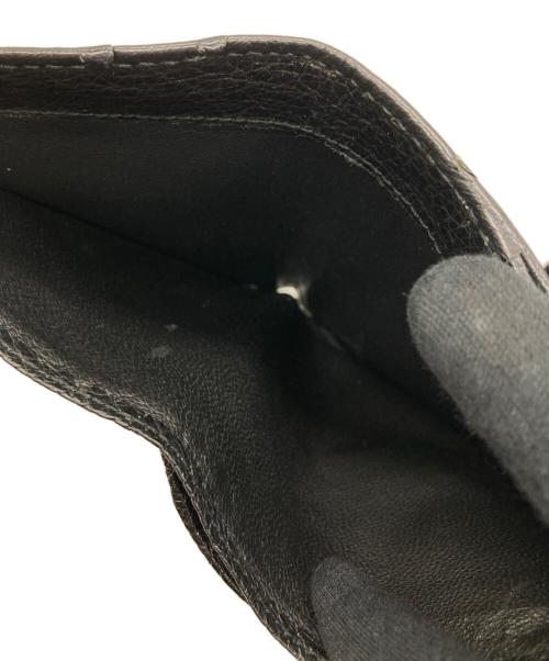 GUCCI（グッチ）GUCCI (グッチ) オーストリッチ 2つ折り財布 ブラック サイズ:-の古着・服飾アイテム