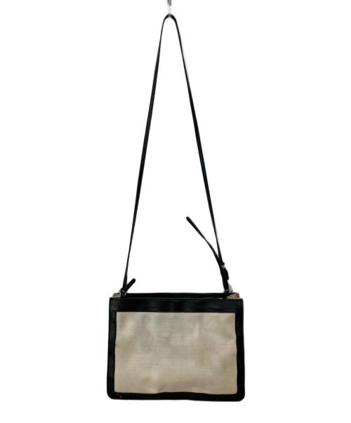 BALENCIAGA（バレンシアガ）BALENCIAGA (バレンシアガ) NAVY POCHETTE ショルダーバッグ ベージュ サイズ:-の古着・服飾アイテム