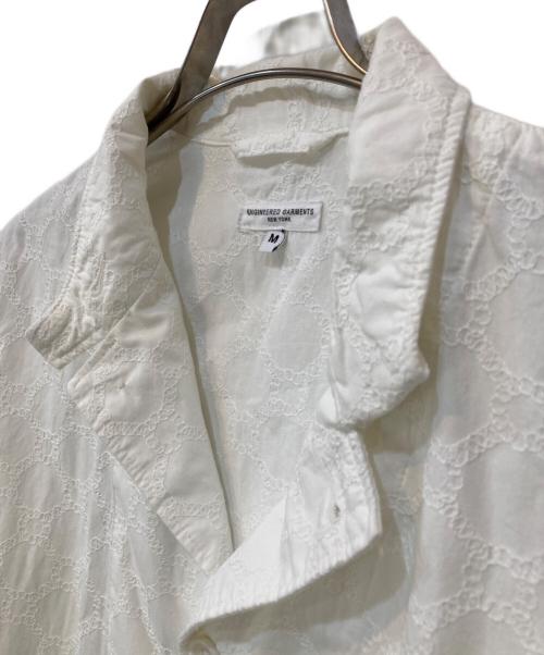 Engineered Garments（エンジニアドガーメンツ）Engineered Garments (エンジニアードガーメンツ) レース LOITER JACKET ホワイト サイズ:Mの古着・服飾アイテム