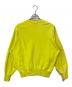Acne studios (アクネ ストゥディオス) フェイスパッチ クルーネックスウェット イエロー サイズ:XXS：7000円