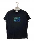 GIVENCHYジバンシィ）の古着「RINGS LOGO T-SHIRT」｜ブラック