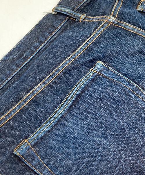 MOMOTARO JEANS（桃太郎ジーンズ）MOMOTARO JEANS (桃太郎ジーンズ) 出陣スリムストレート ボタンフライ デニムパンツ インディゴ サイズ:W40の古着・服飾アイテム