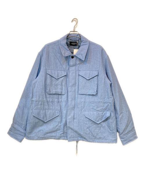 UNUSED（アンユーズド）UNUSED (アンユーズド) Padded M-65 jacket/パデッドM65ジャケット ブルー サイズ:4 未使用品の古着・服飾アイテム