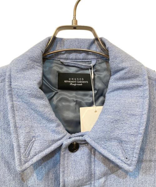 UNUSED（アンユーズド）UNUSED (アンユーズド) Padded M-65 jacket/パデッドM65ジャケット ブルー サイズ:4 未使用品の古着・服飾アイテム