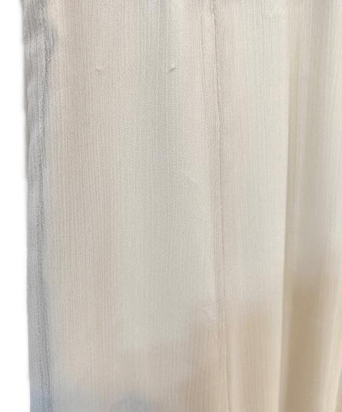 Mystrada（マイストラーダ）Mystrada (マイストラーダ) アシメプリーツドッキングワンピース ブラック×アイボリー サイズ:34の古着・服飾アイテム