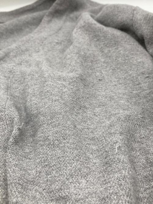 nest Robe（ネストローブ）nest Robe (ネストローブ) コットンリバーニットVネックカーディガン グレー サイズ:Fの古着・服飾アイテム