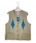 ORTEGA's（オルテガ）の古着「CHIMAYO HAND WOVEN 100% ALL WOOL VEST」｜グレー