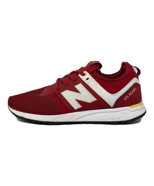 NEW BALANCE（ニューバランス）NEW BALANCE (ニューバランス) MRL247LF ローカットスニーカー レッド サイズ:27.5cmの古着・服飾アイテム
