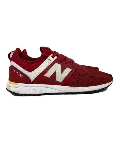 NEW BALANCE（ニューバランス）NEW BALANCE (ニューバランス) MRL247LF ローカットスニーカー レッド サイズ:27.5cmの古着・服飾アイテム