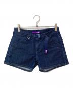 THE NORTHFACE PURPLELABELザ・ノースフェイス パープルレーベル）の古着「COOLMAX Stretch Denim Shorts」｜インディゴ