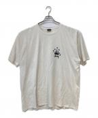 stussyステューシー）の古着「REGAL CROWN TEE」｜ホワイト