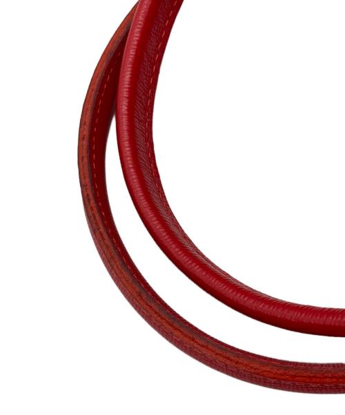 LONGCHAMP（ロンシャン）LONGCHAMP (ロンシャン) 折り畳み 2WAYバッグ レッド サイズ:-の古着・服飾アイテム