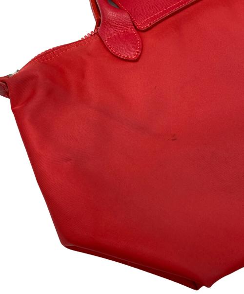 LONGCHAMP（ロンシャン）LONGCHAMP (ロンシャン) 折り畳み 2WAYバッグ レッド サイズ:-の古着・服飾アイテム