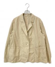 FRAMeWORK（フレームワーク）の古着「ラミーオックステーラードジャケット」｜ベージュ