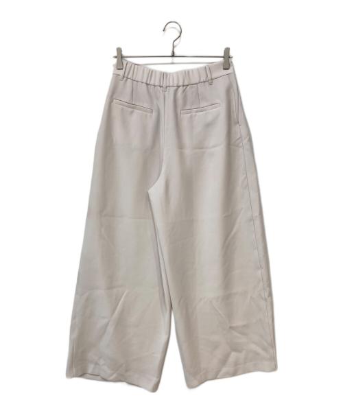 UNFILO（アンフィーロ）UNFILO (アンフィーロ) アシンメトリー ラップパンツ グレー サイズ:Lの古着・服飾アイテム