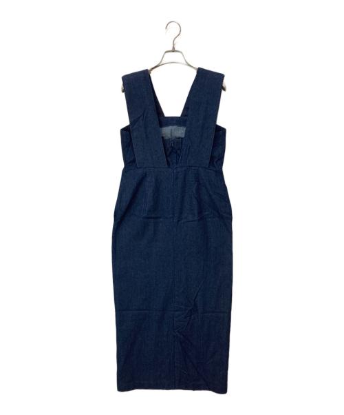 forme（フォルメ）forme (フォルメ) ShoulderpadsDress インディゴ サイズ:1の古着・服飾アイテム