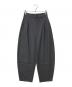 forme（フォルメ）の古着「CurvedPants」｜グレー
