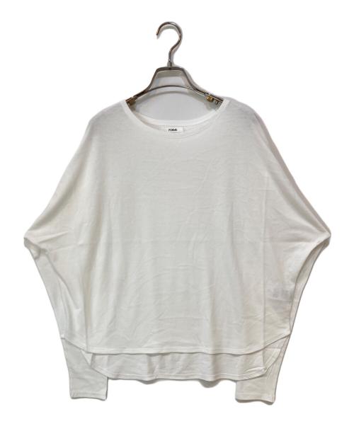 forme（フォルメ）forme (フォルメ) UVCUT COOLTOUCH dolmansleeve カットソー ホワイト サイズ:Fの古着・服飾アイテム