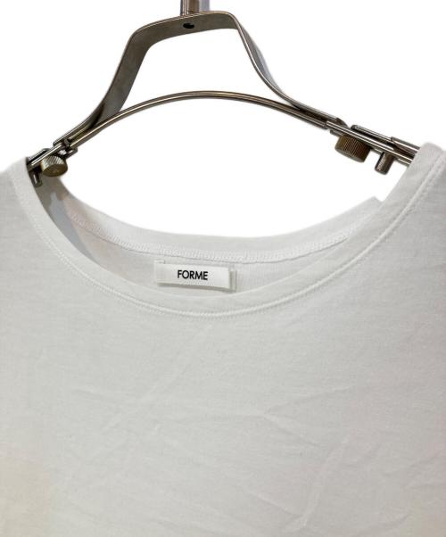 forme（フォルメ）forme (フォルメ) UVCUT COOLTOUCH dolmansleeve カットソー ホワイト サイズ:Fの古着・服飾アイテム