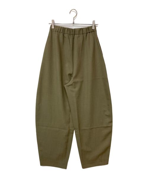 forme（フォルメ）forme (フォルメ) CurvedPants カーキ サイズ:1の古着・服飾アイテム