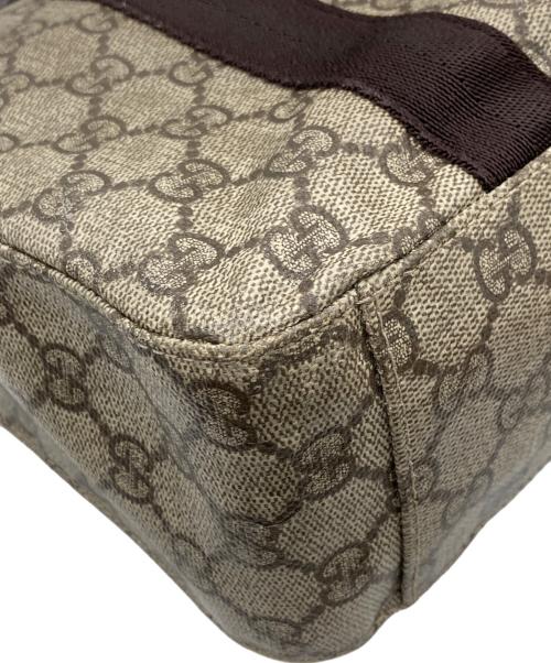 GUCCI（グッチ）GUCCI (グッチ) GGスプリーム ミニトートバッグ ベージュ サイズ:-の古着・服飾アイテム