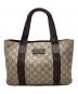 GUCCI（グッチ）の古着「GGスプリーム ミニトートバッグ」｜ベージュ