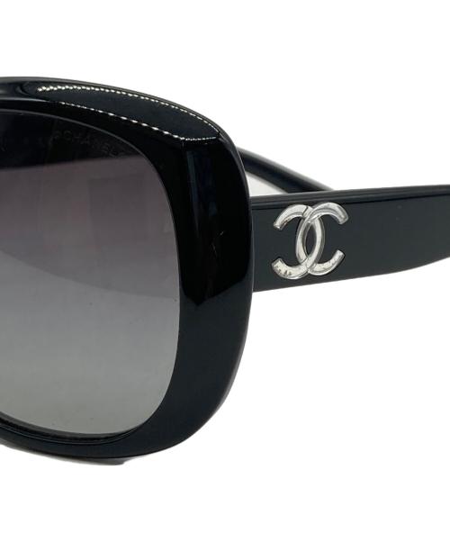 CHANEL（シャネル）CHANEL (シャネル) ココマーク サングラス ブラック サイズ:59□18-135-51の古着・服飾アイテム