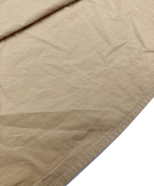 DANTON（ダントン）DANTON (ダントン) 半袖プルオーバー シャツワンピース ベージュ サイズ:36の古着・服飾アイテム