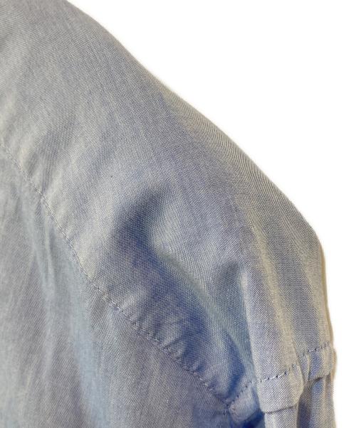 Spick and Span（スピック＆スパン）Spick and Span (スピックアンドスパン) 50コットンオーバーシャツ ブルー サイズ:Freeの古着・服飾アイテム